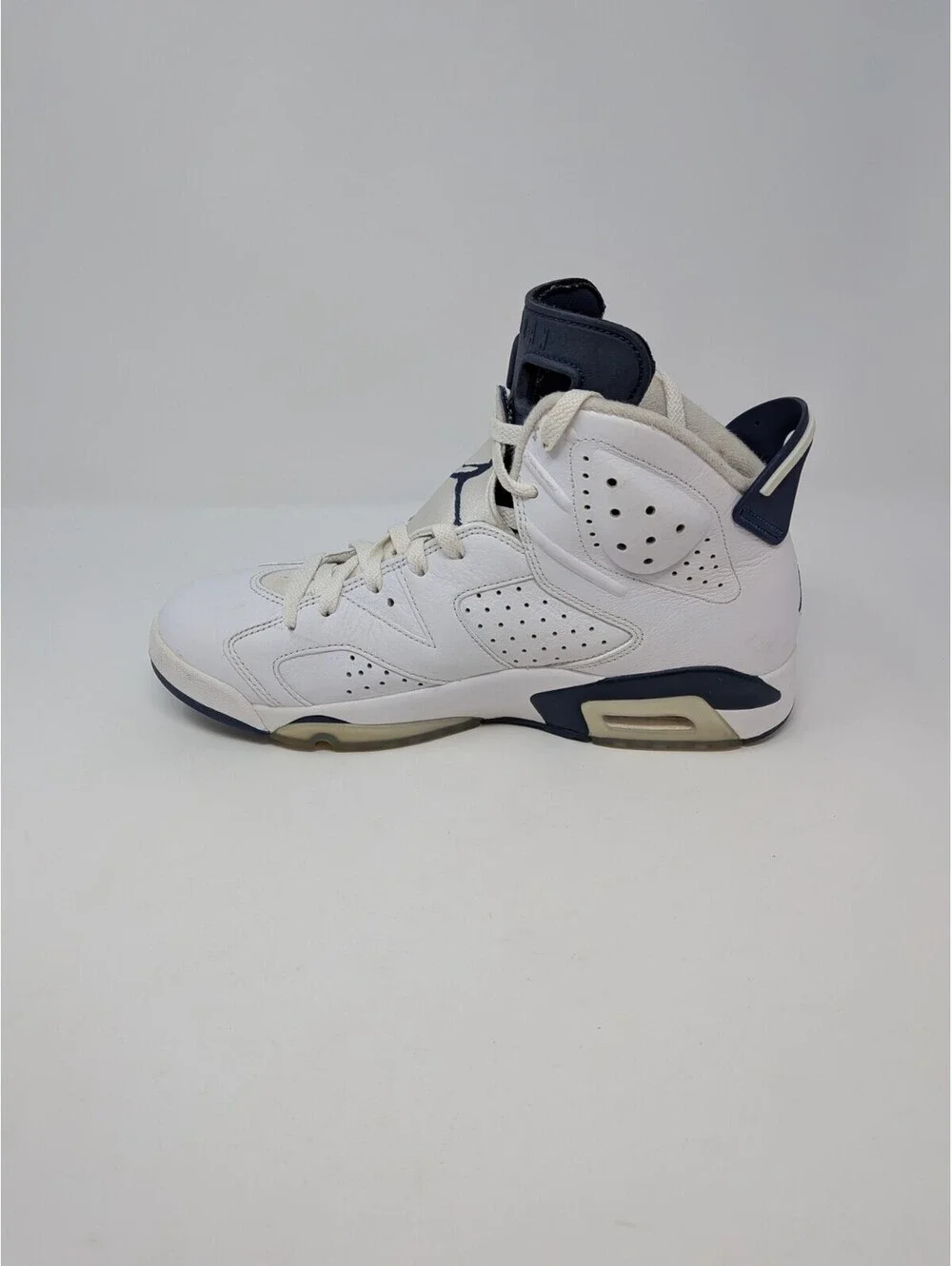 Nike Air Jordan 6 Retro Midnight Navy CT8529-141 Men’s Size 10 White Blue
